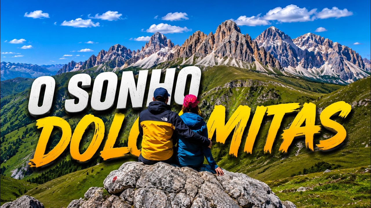 Acampamos nos Alpes Italianos! Short video about Dolomites - Passo Giau (legenda em português)