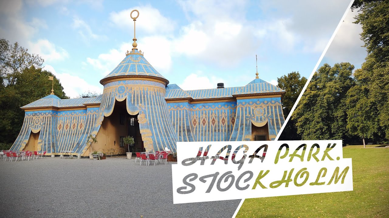 A leisurely walk in Haga Park near Stockholm. Прогулянка Хага парком. 4K.#Hagapark #Stockholm