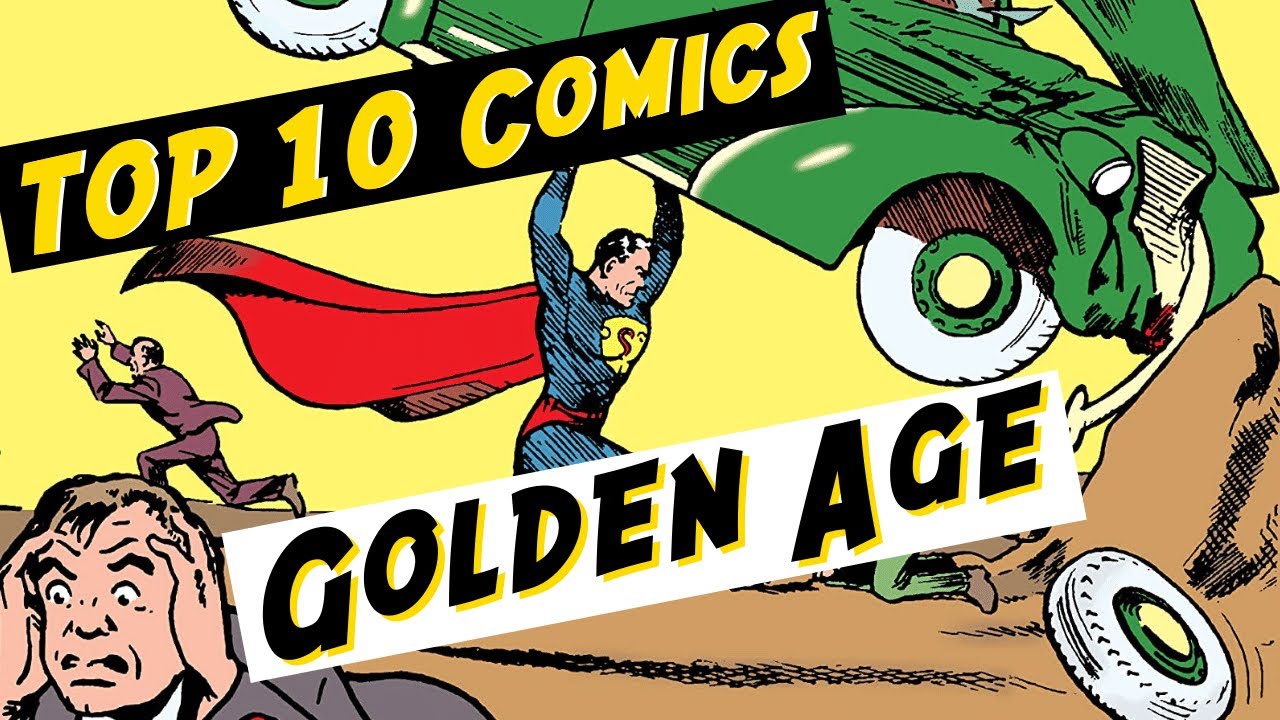 Top 10 Comics - Golden Age Comics! The Most Valuable Golden Age Comic Books Revealed!