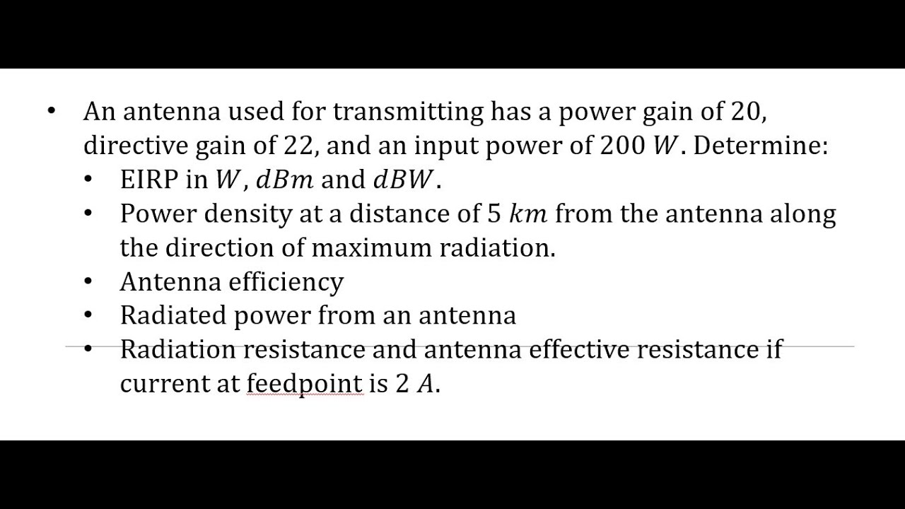 Antenna system problem