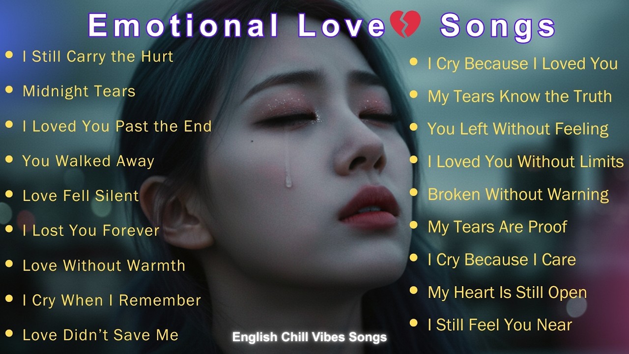 Beautiful Love Songs Playlist || Emotional Sad English Songs | Hub Music Relaxing || Slow pop