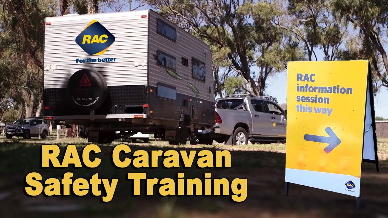 Learn to tow a caravan @ RAC Caravan Safety Training