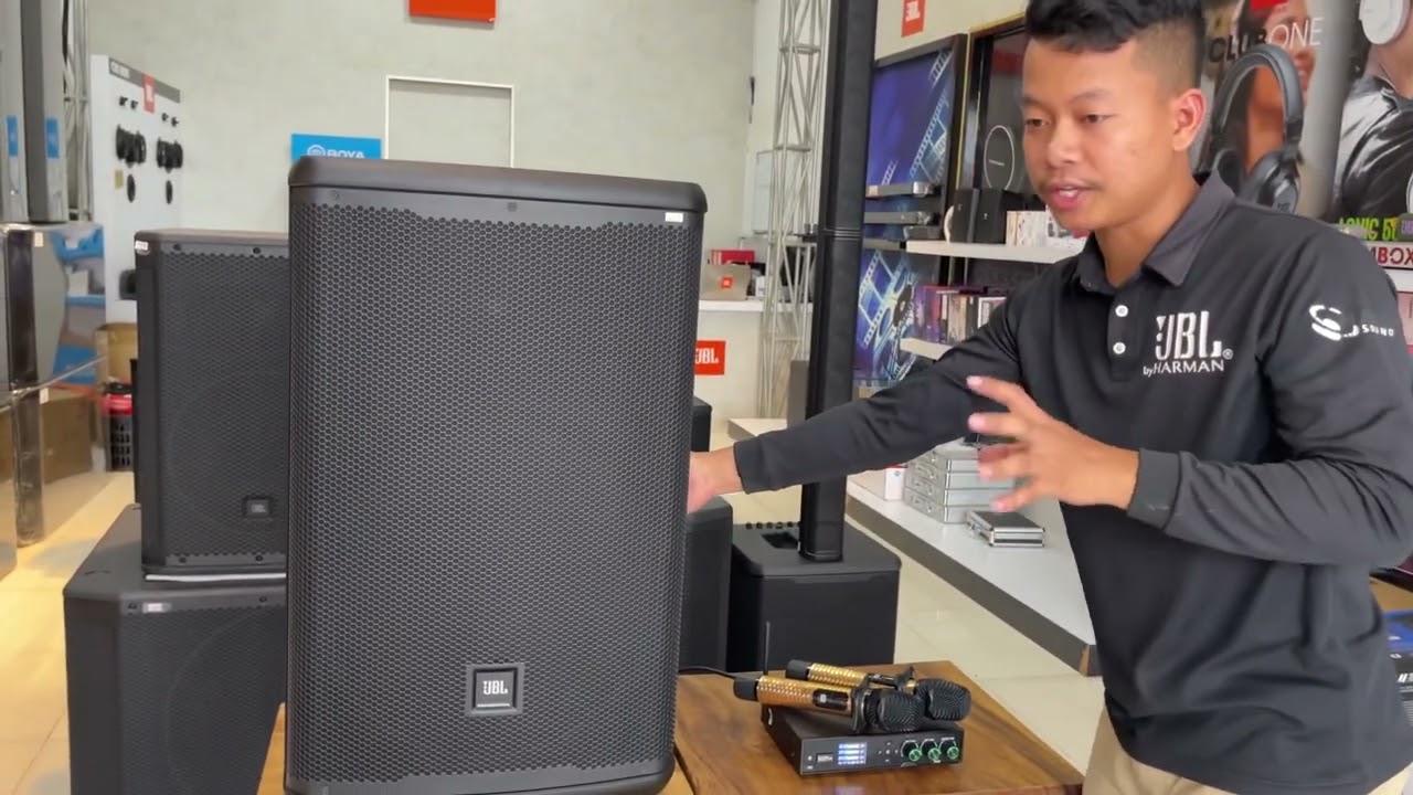 1 Set EON 715 + Mic M12PRO / JBL EON700 Series  VS M12 Pro