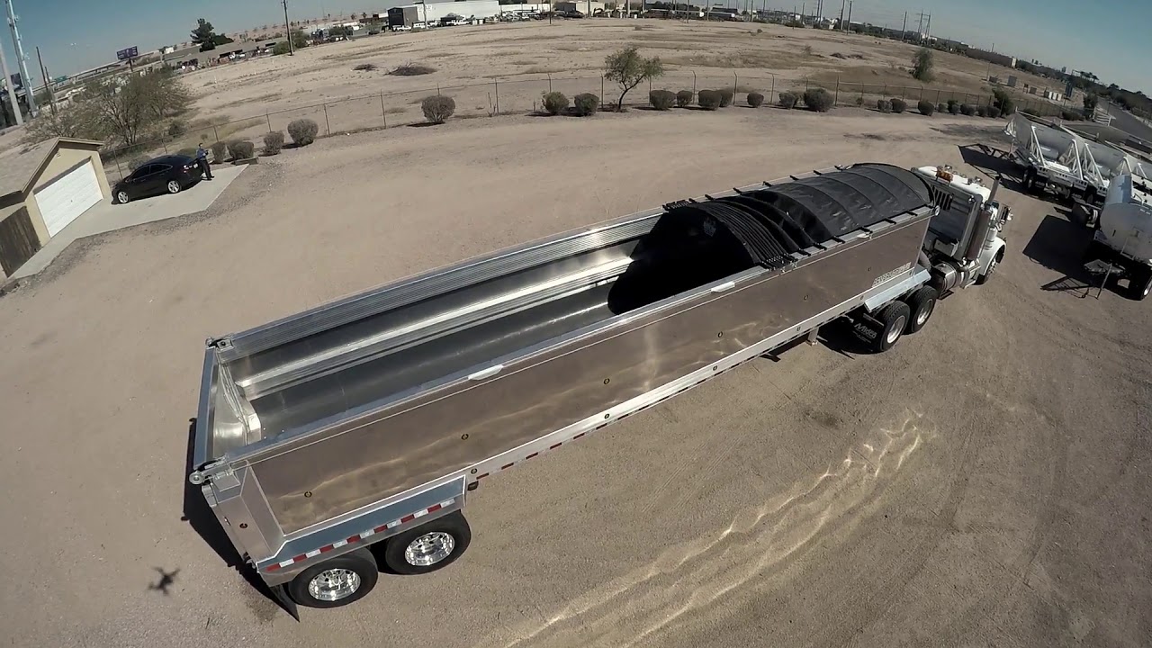 2020 ARMOR LITE ALUMINUM END DUMP TRAILER - AIR RIDE For Sale