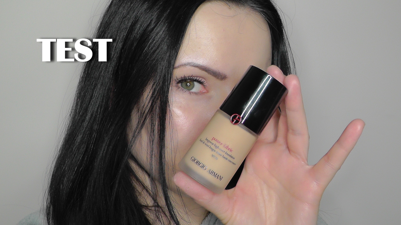 GIORGIO ARMANI POWER FABRIC - Nowość - Test & Recenzja | Malowanka
