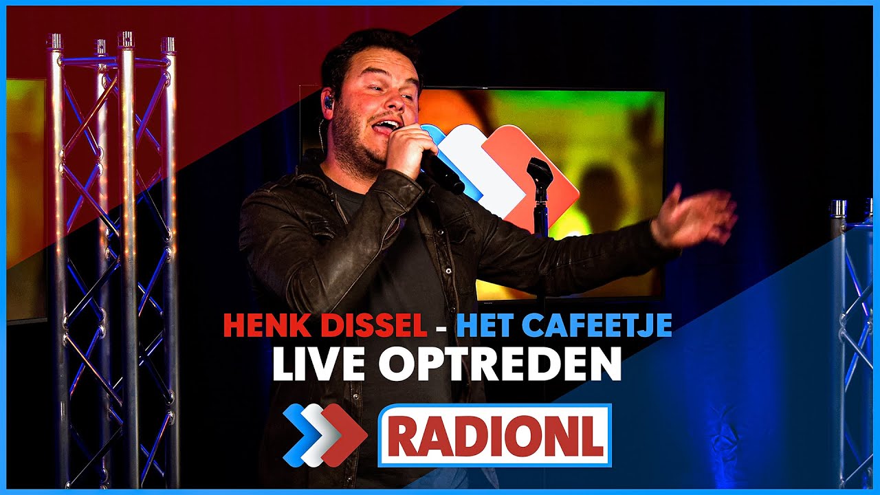 Henk Dissel - Het cafeetje (LIVE bij RADIONL)