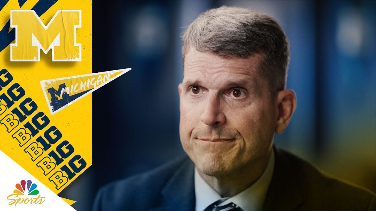 Jim Harbaugh discusses J.J. McCarthy's ‘once in a generation’ ability at Michigan | NBC Sports