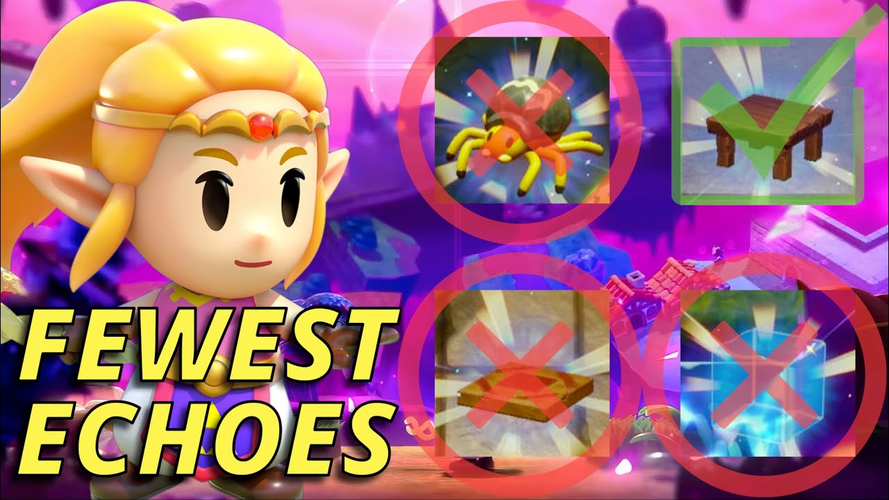 How FEW Echoes Must be LEARNED in Zelda Echoes of Wisdom?