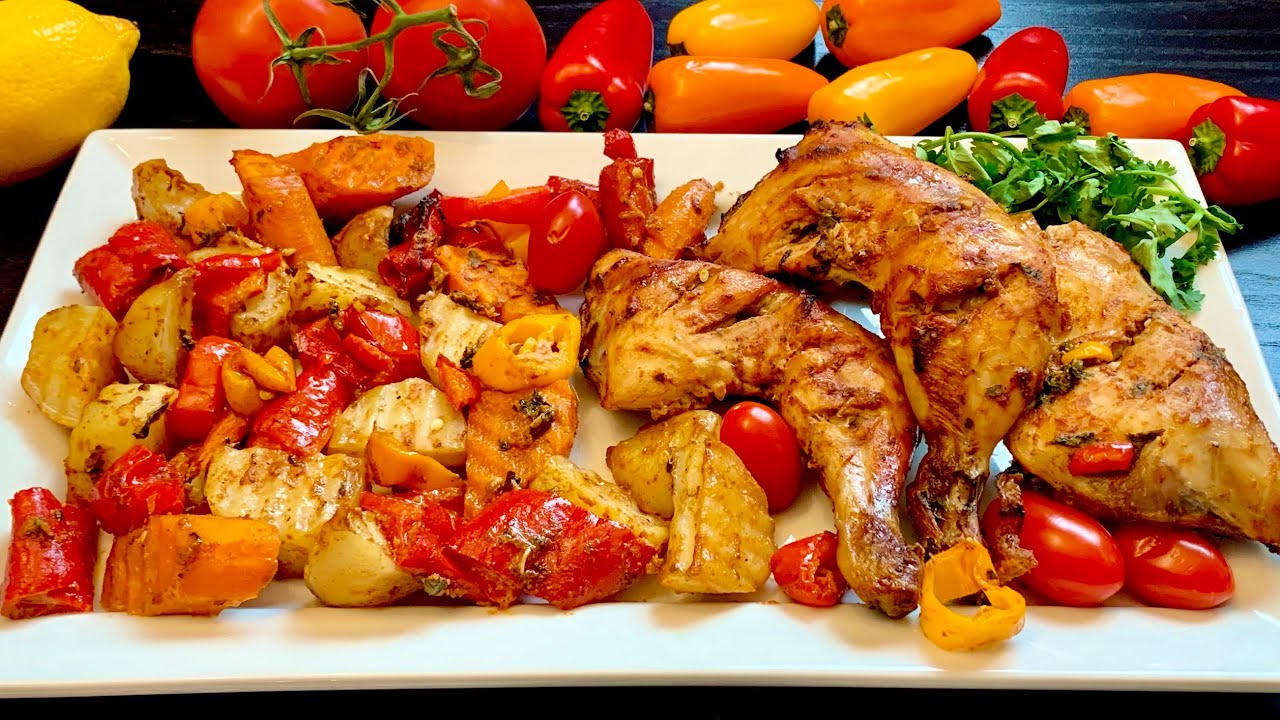 Juiciest Chicken & Vegetable Bake