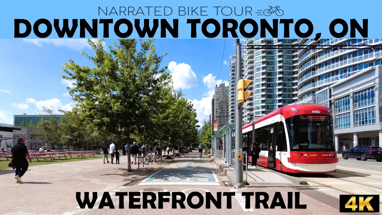 🚴&zwj;♂️ Epic Waterfront Trail Bike Ride Through Downtown Toronto 🌊 | Urban Cycling Adventure!