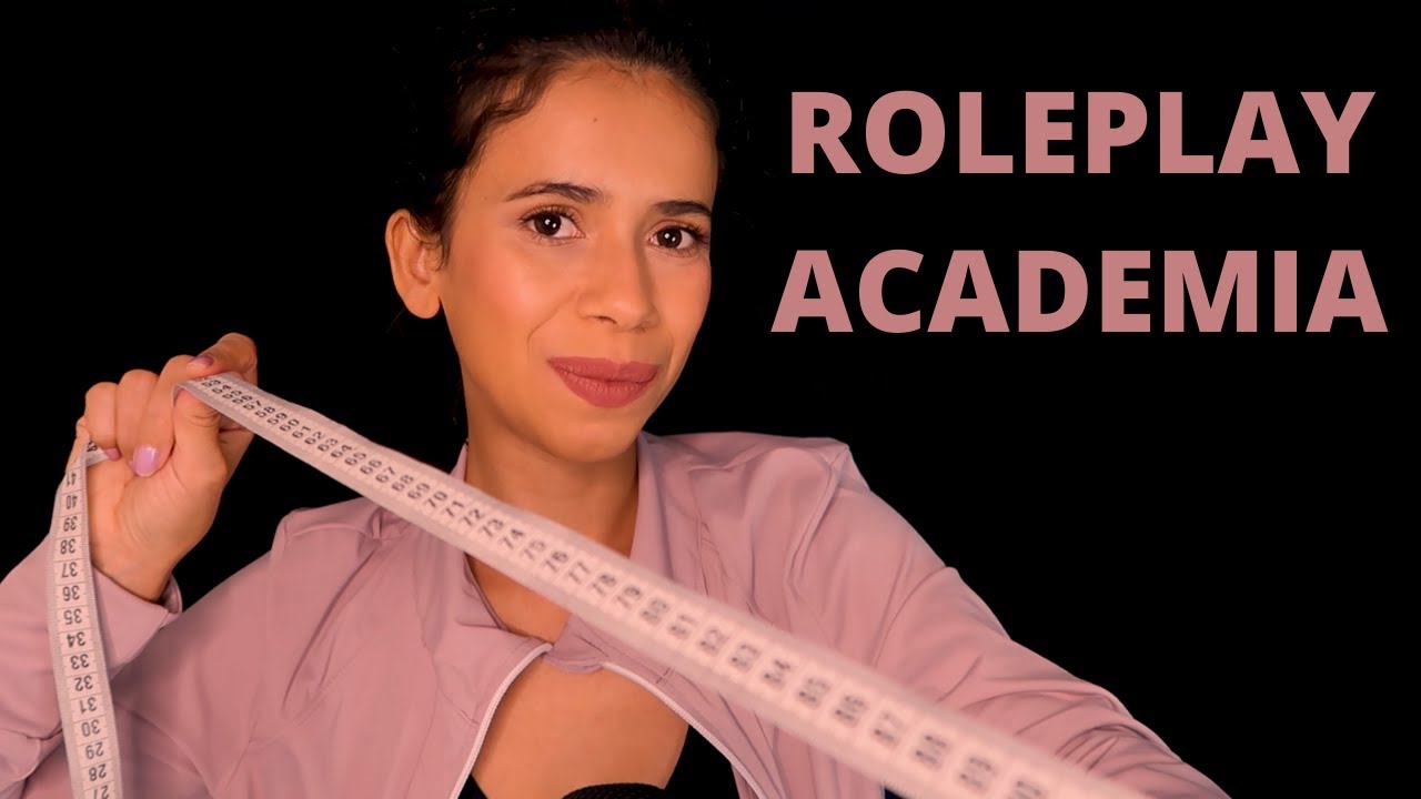 ASMR | INSTRUTORA FAZENDO SUA AVALIAÇÃO NA ACADEMIA | ROLEPLAY