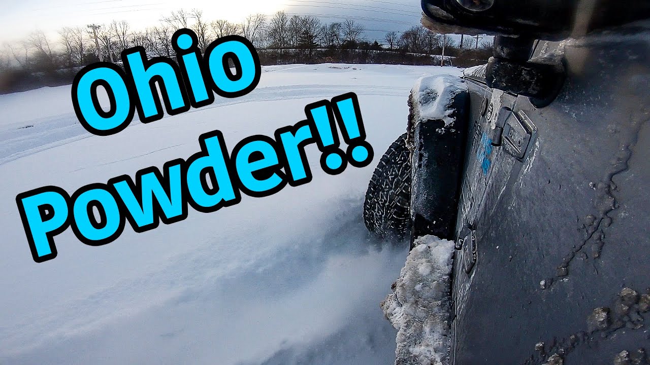 Driving Around During the Ohio Blizzard!