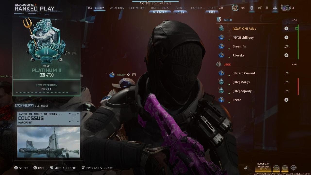 2/22 Colossus HP Ranked 2
