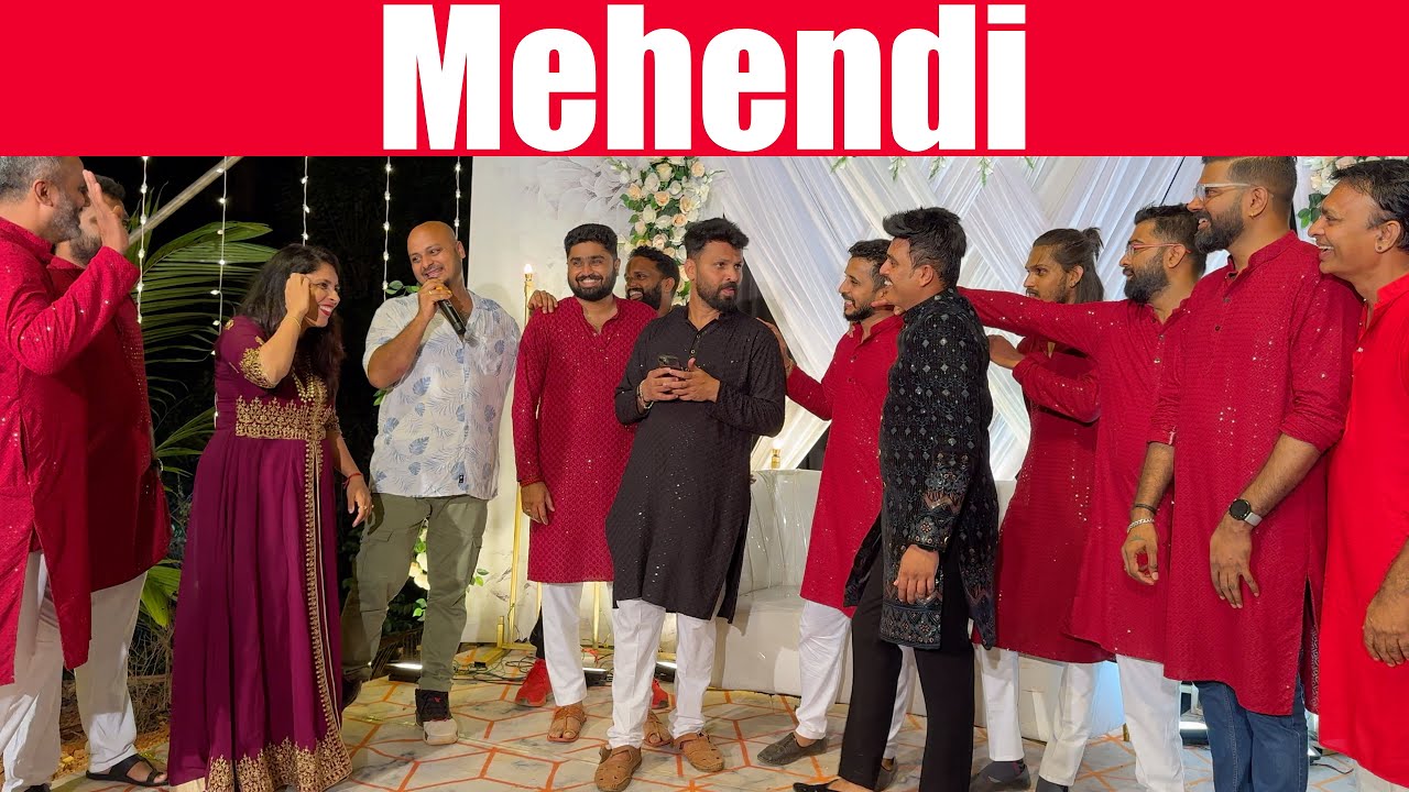 Pajju Bhai na Mehendi da gammath 😂