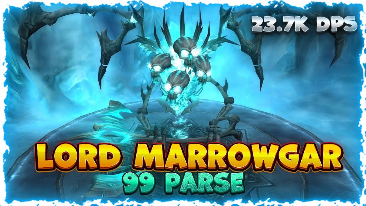 Lord Marrowgar (23.7k DPS) 99 Parse - WOTLK Combat Rogue