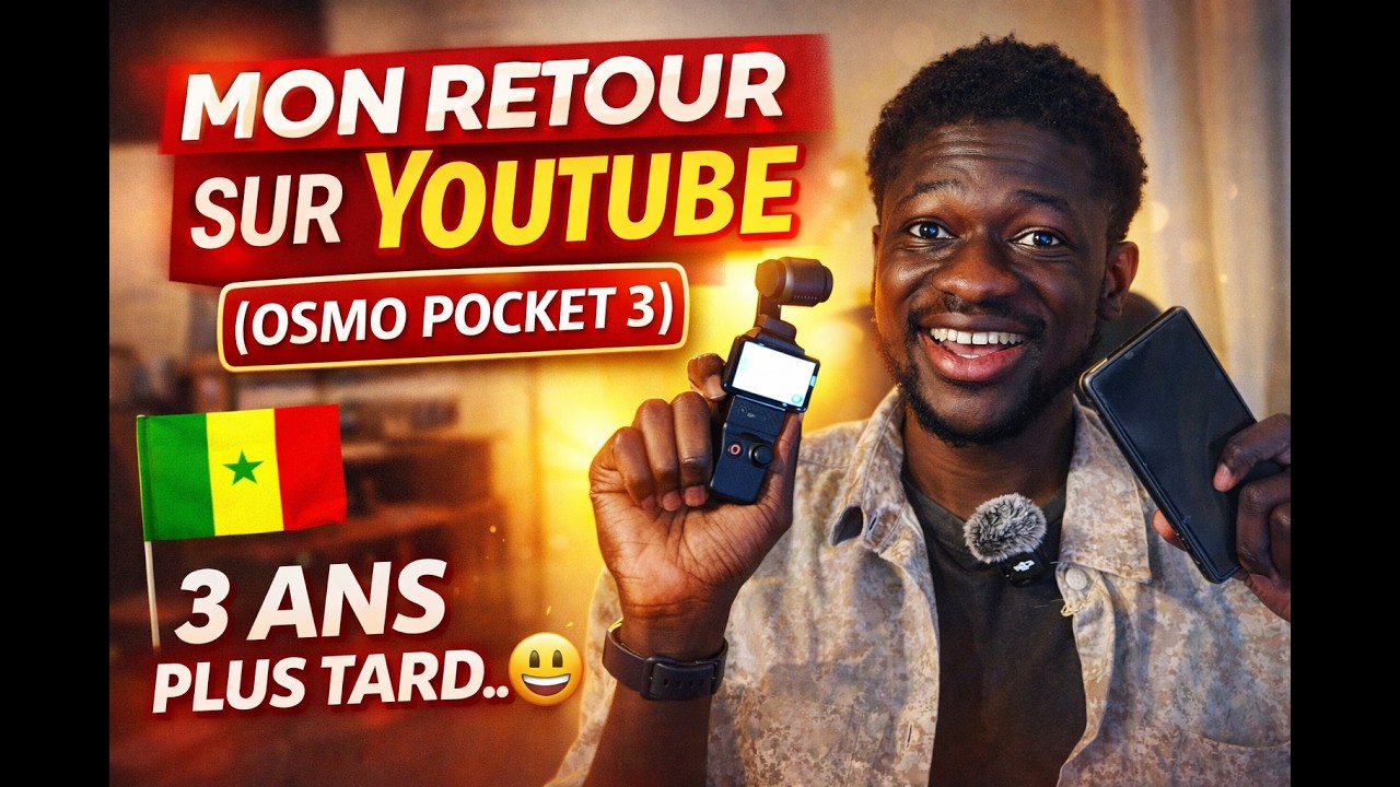 MON RETOUR SUR YOUTUBE COMMENCE ICI