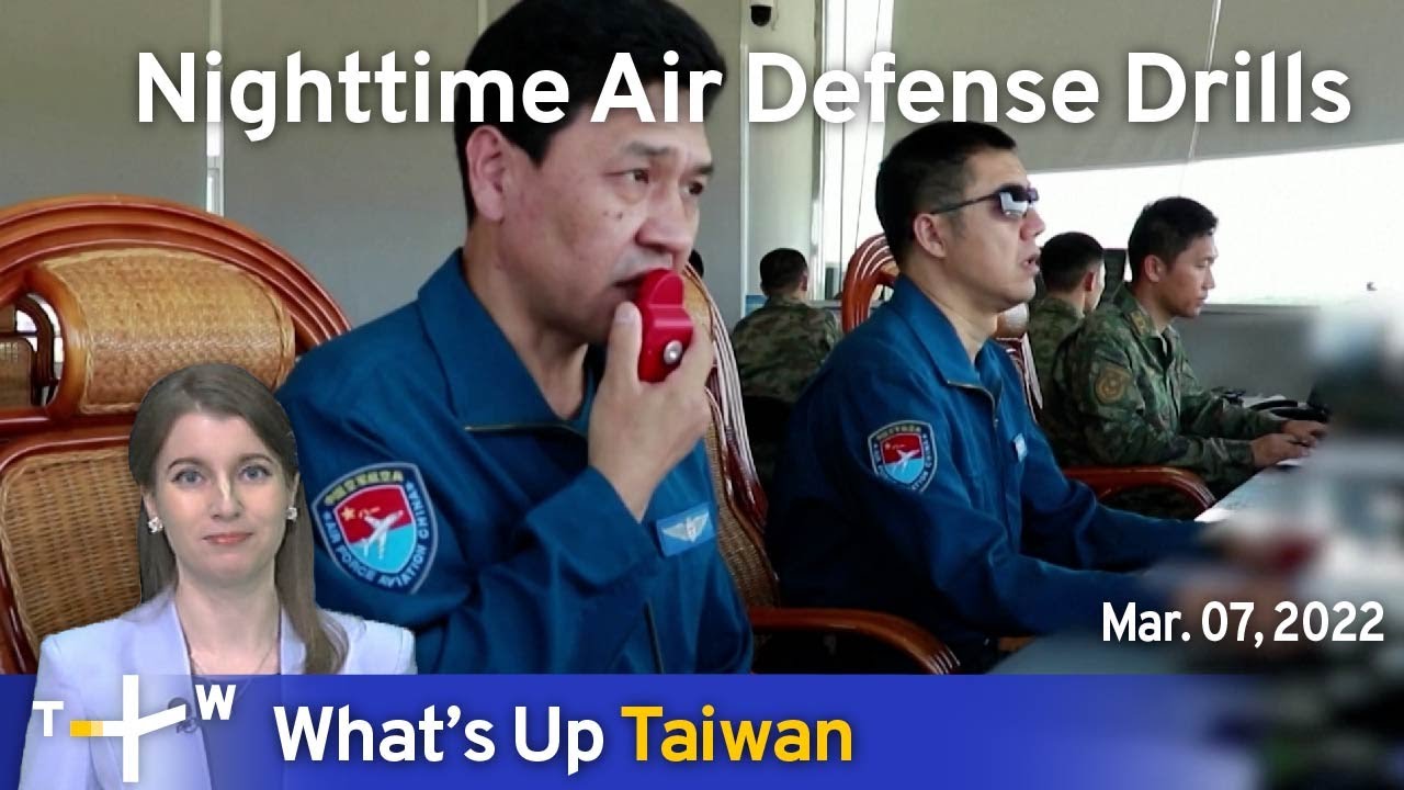 Nighttime Air Defense Drills, What's Up Taiwan &ndash; News at 14:00, March 7, 2024 | TaiwanPlus News