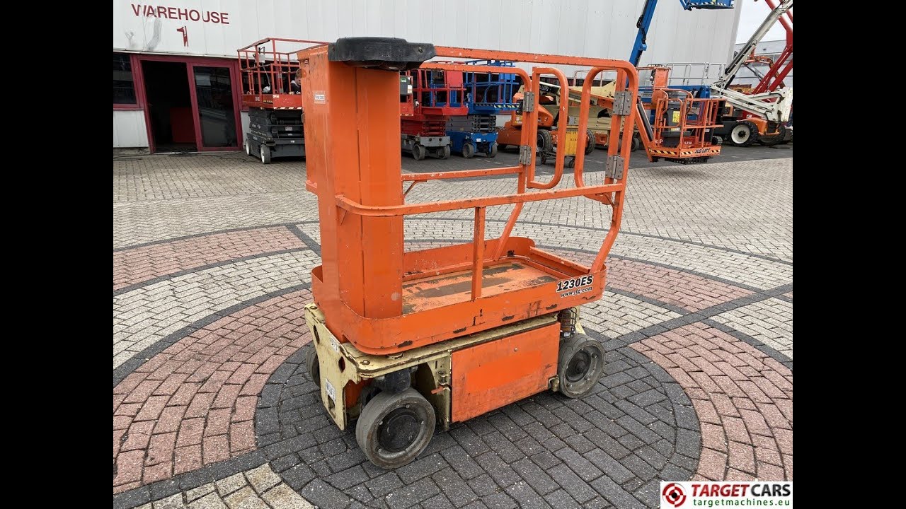 783481 JLG 1230ES VERTICAL MAST AERIAL WORK LIFT PLATFORM 2016 566CM 0130026921 094HRS CE