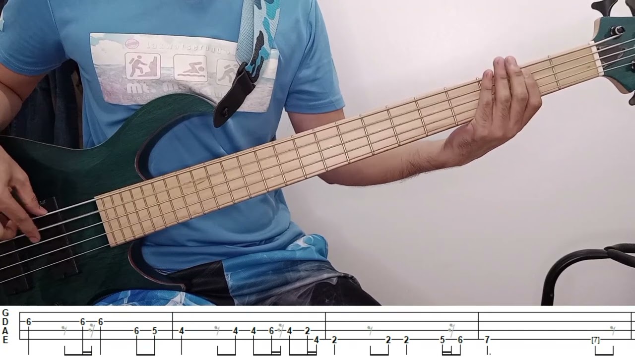All My Life by America - Bass Cover with Tabs