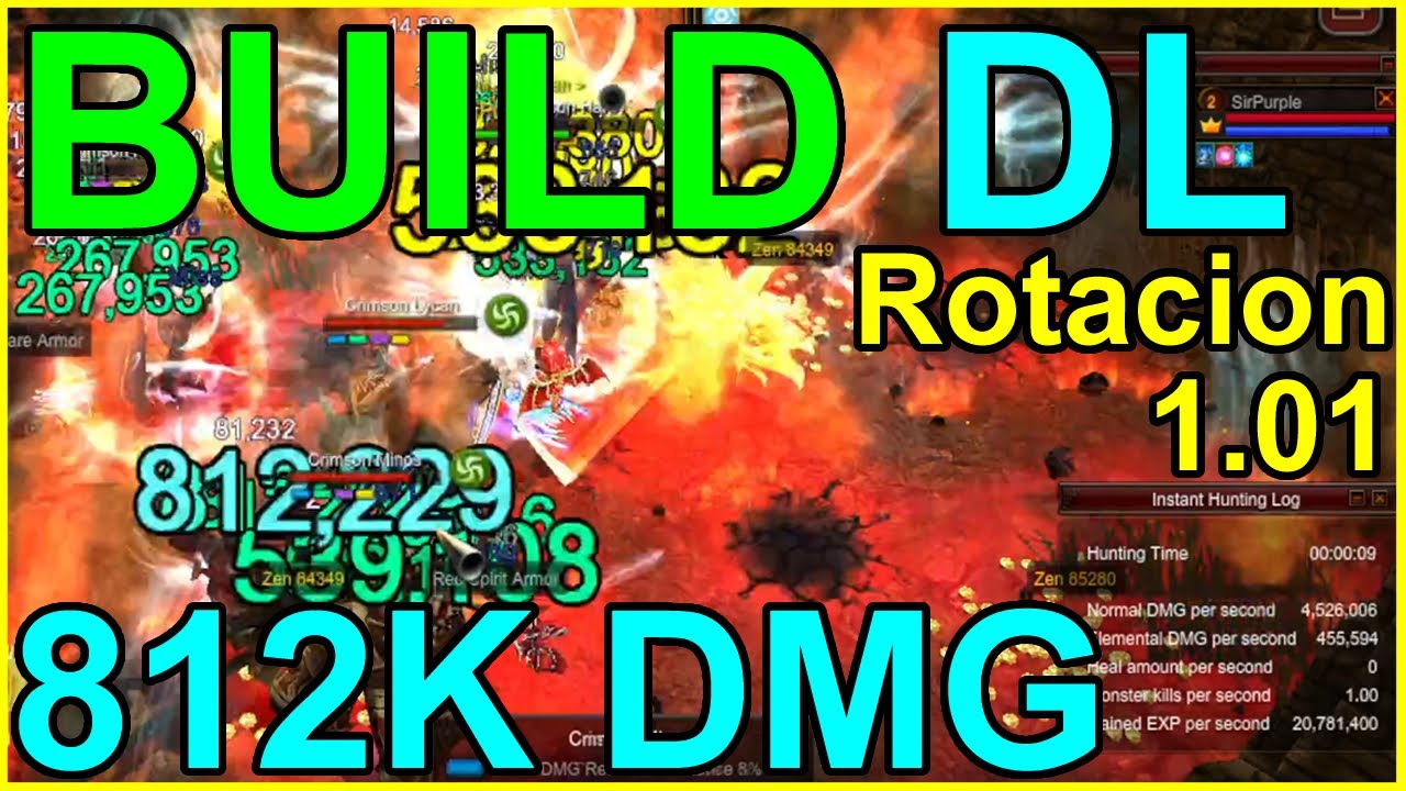 La Mejor Build DL Solo Burning 812K DMG | Mu Online Season 20