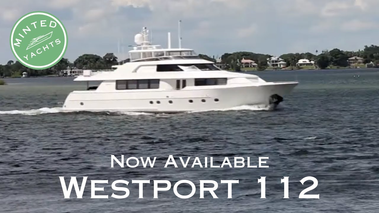Westport 112 Available : Luxury Yacht in South Florida now on the Market | Overview Video