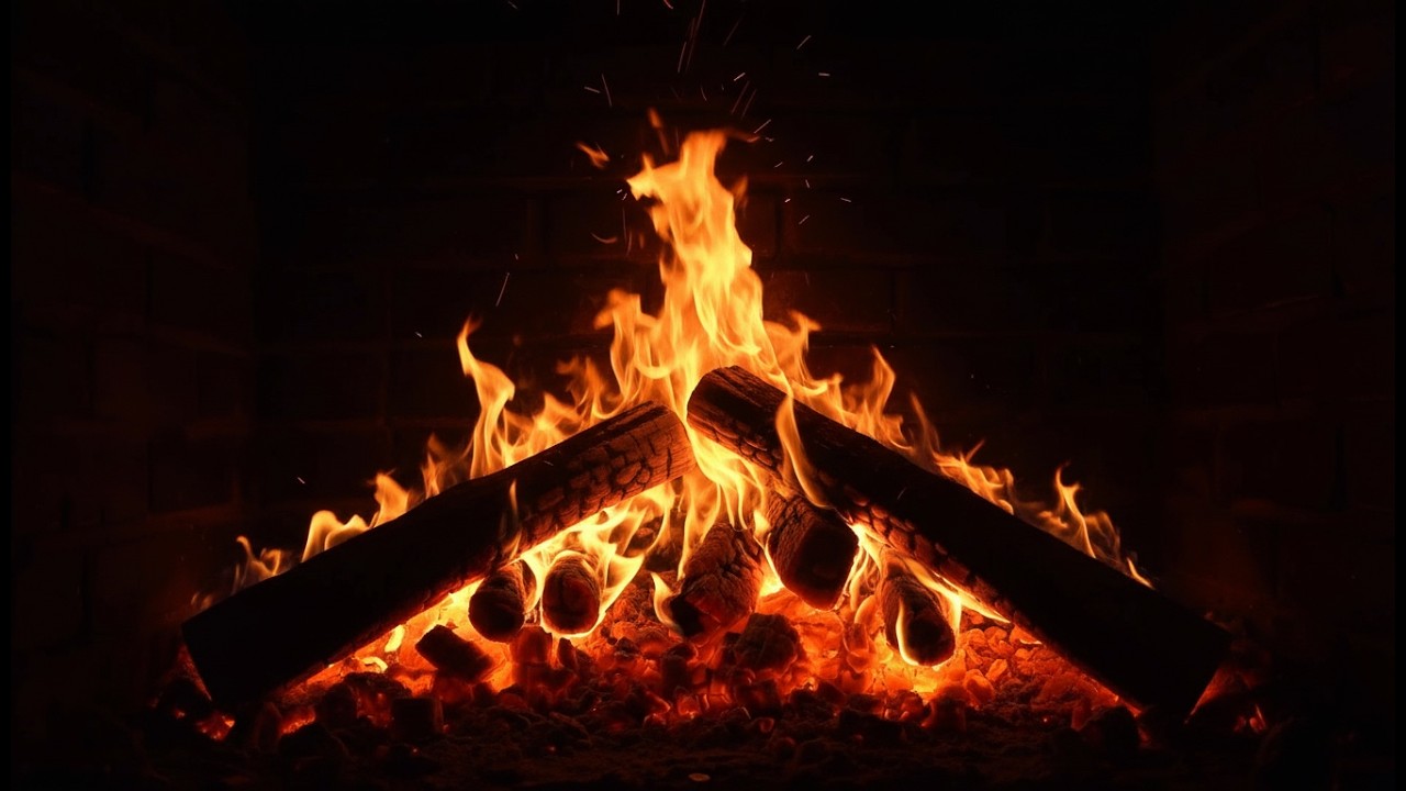 🔥 Fireplace Cozy Fireplace 8 hours full HD