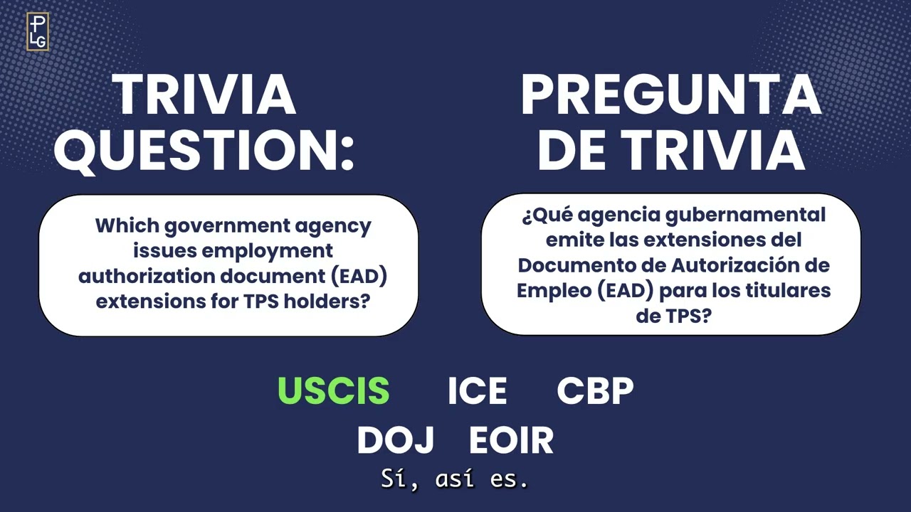 Poll: TPS Work Permits!