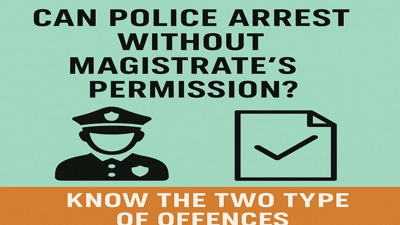 Cognizable vs Non-Cognizable Offences | Explained Simply