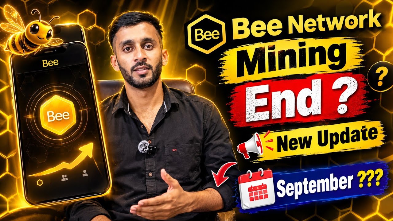 📌BEE NETWORK MINING || END? NEW UPDATE || TGE & LISTING IN SEPTEMBER??