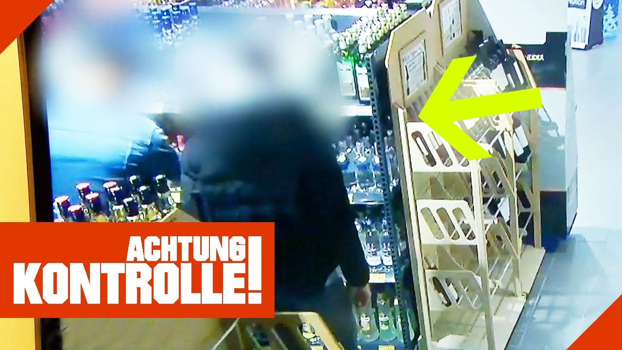 Wiederholungstäter! Junger Mann klaut Wodka Falsche erneut 1/2 | Achtung Kontrolle | Kabel Eins