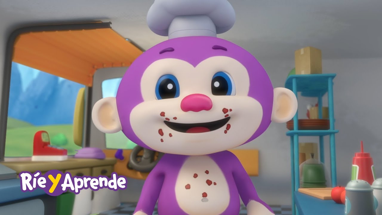 Ríe y Aprende™ |  Prepara una pizza conmigo | Fisher Price Latino | Canciones Para Aprender