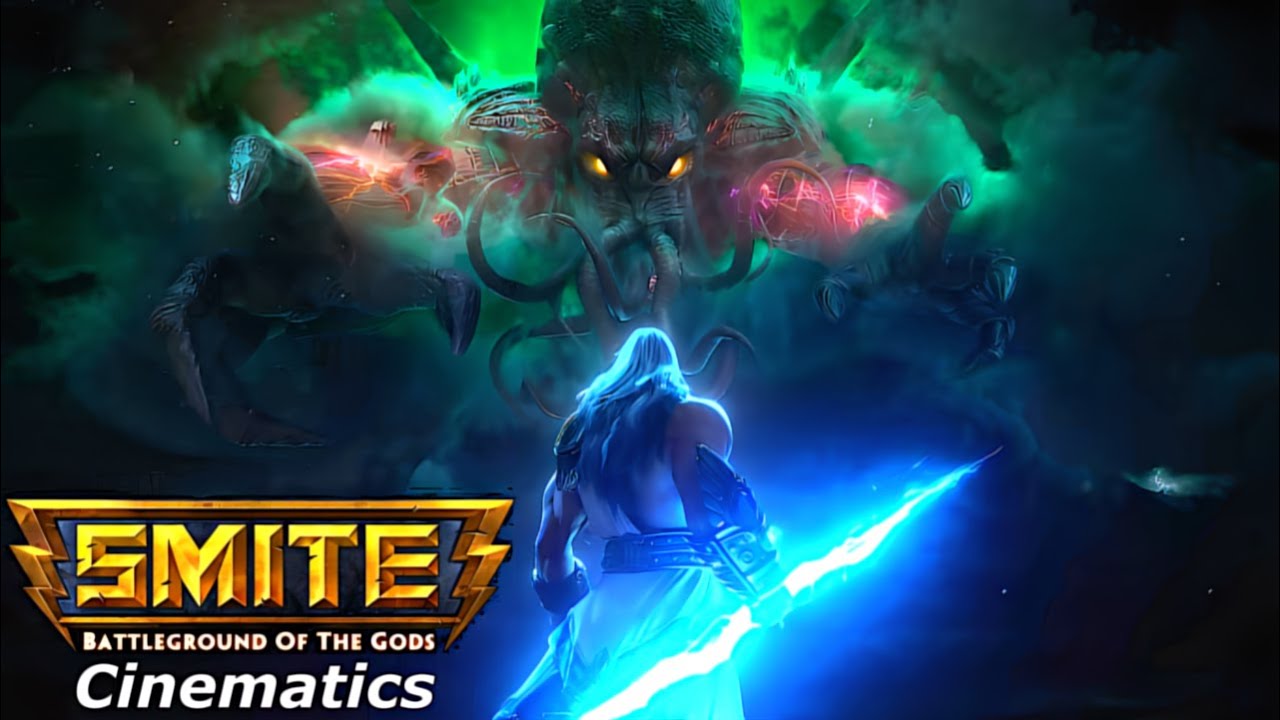 SMITE: Battleground of The Gods - All Cinematic Trailers (Full Movie  4K 60fps 2022)
