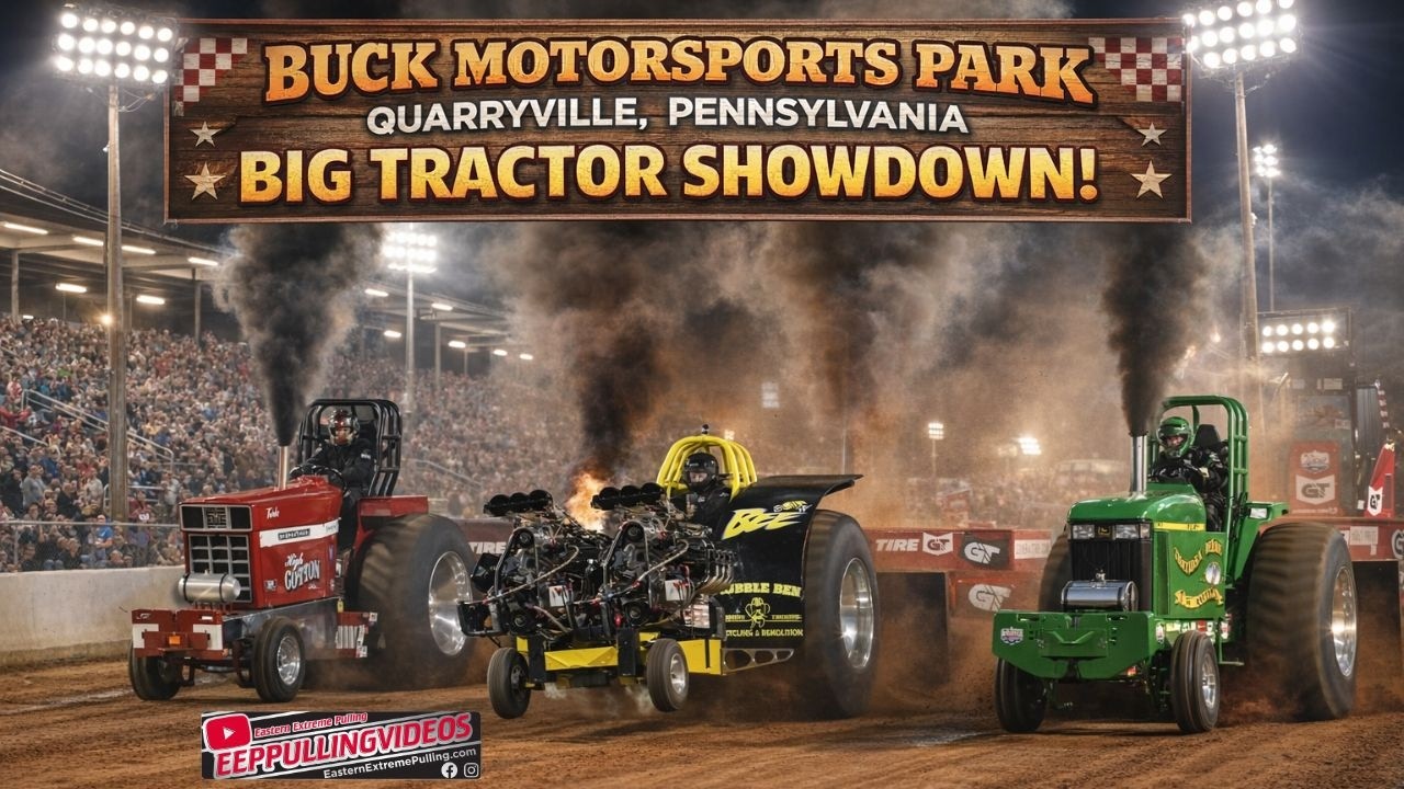 EXTREME Tractor Pulling at Buck! Tractors GOING CRAZY