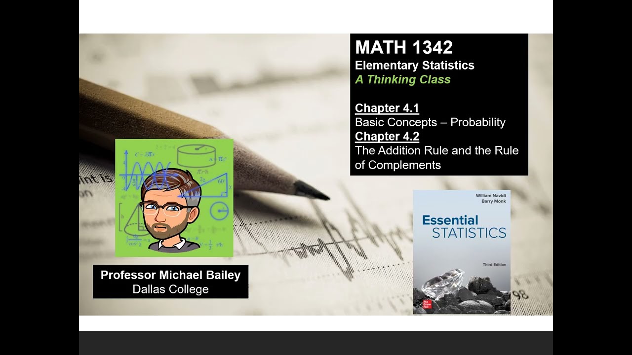 1342   Section 4.1 & 4.2 Probability