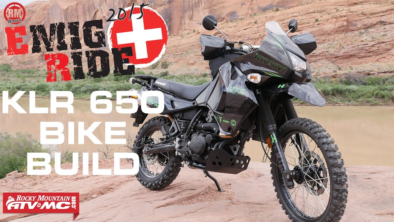 Джефф Эмиг: 2015 Kawasaki KLR650 Adventure Bike Essentials Build