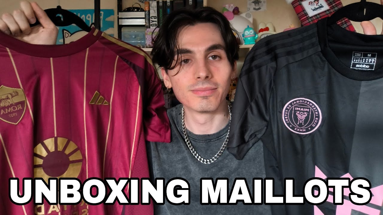 ASMR : J'AI ENFIN REÇU MES NOUVEAUX MAILLOTS 🤩 (ils sont incroyables je suis choqué)