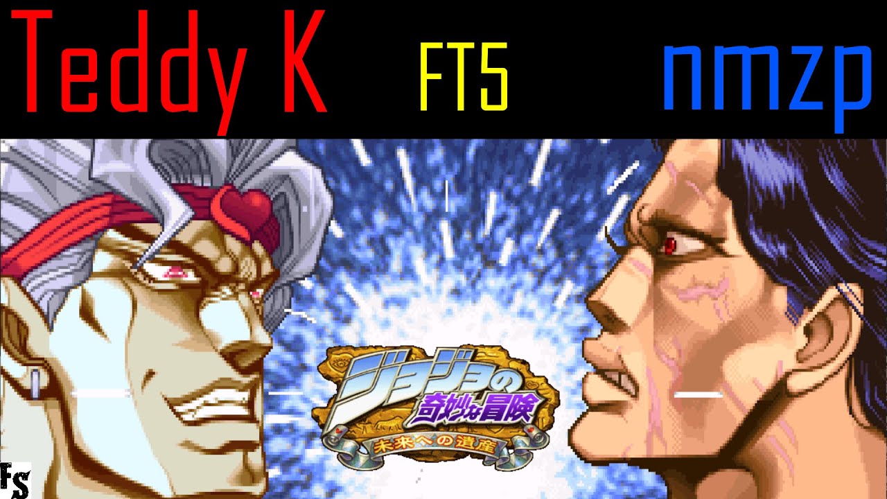 JJBA: Heritage for the Future - Teddy K [Dio] vs nmzp [Devo] (Fightcade FT5)
