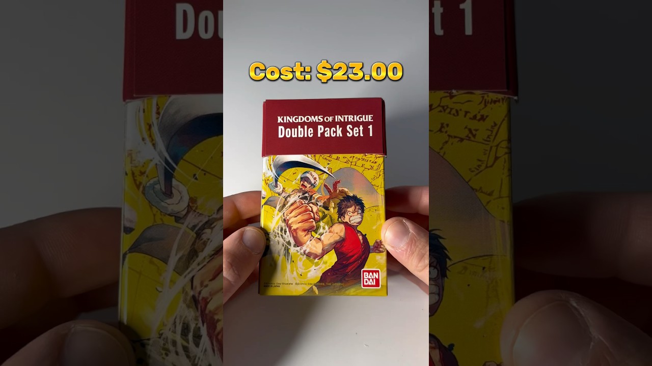 Opening a One Piece double pack set