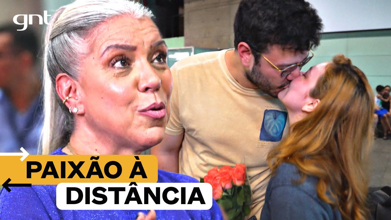Paulo e Isadora: o casal que começou à distância e se tornou real 💕 | Chegadas e Partidas | GNT
