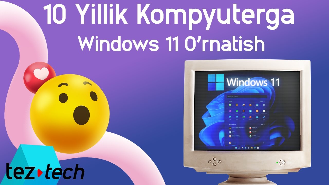 Eski Kompyuterga Windows 11 O'rnatish - To'liq O'zbek Tilida Qo'llanma