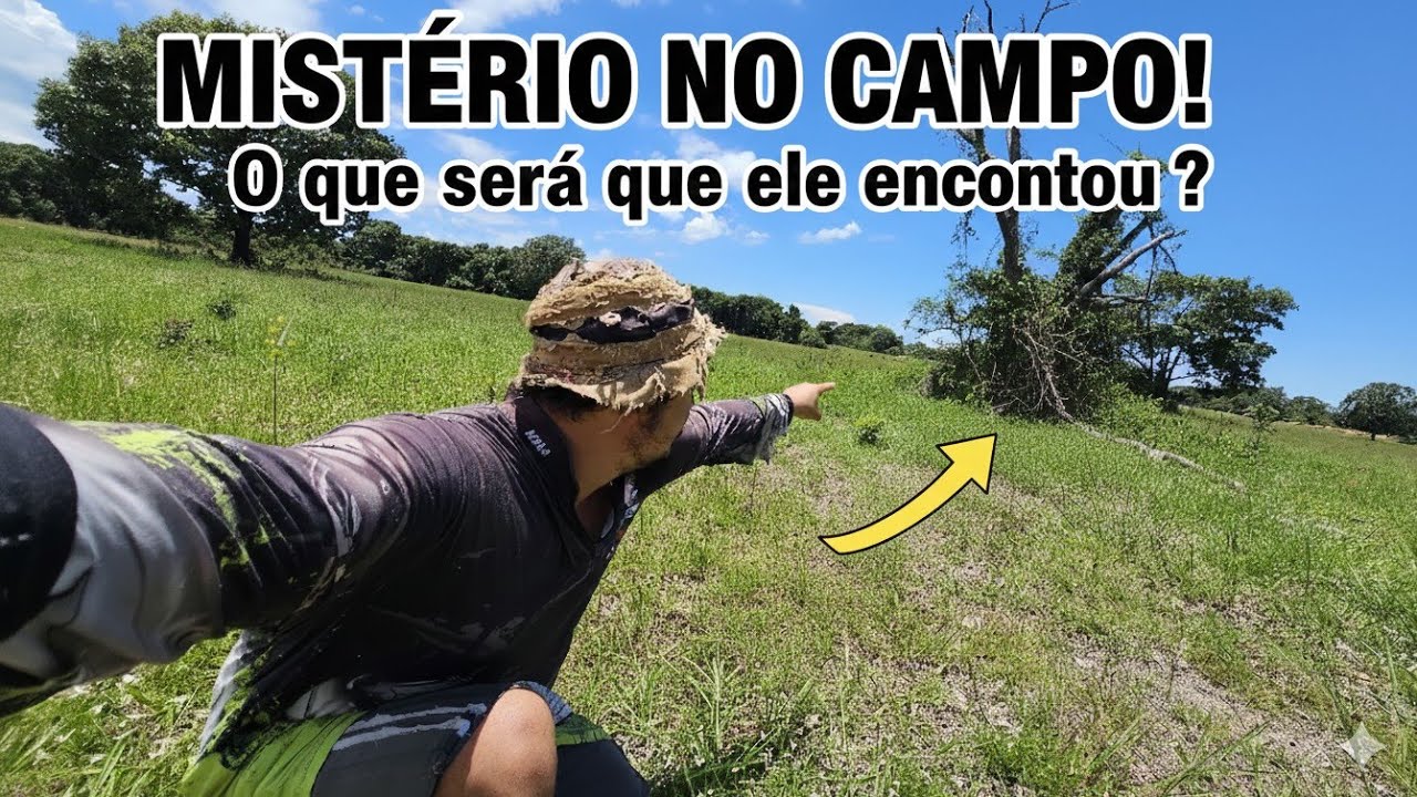 ISSO NÃO É DESTE MUNDO! O que me vigiava no mato durante a pescaria...