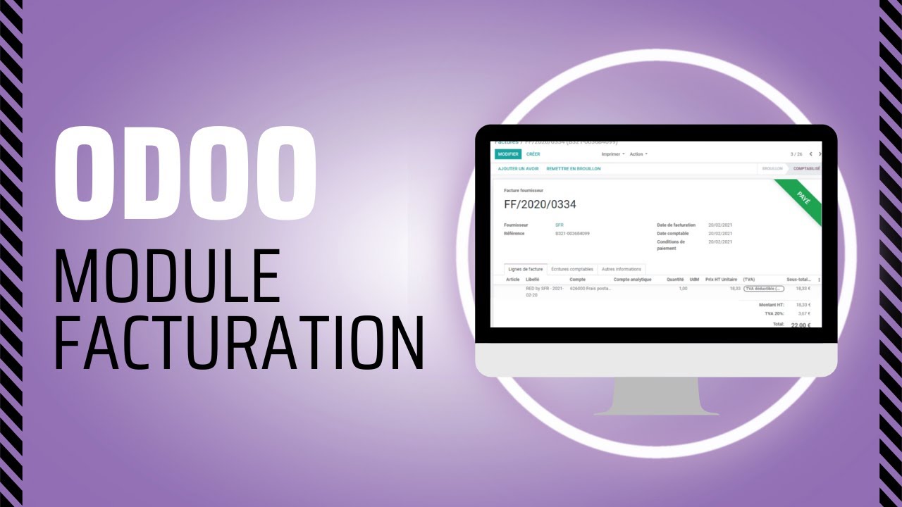 Facilitez votre Facturation avec le Module Odoo !