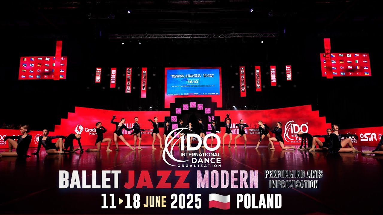 DOCTOR JAZZ | Slovenia | | Children Formations | IDO Jazz Dance European Championship 2025