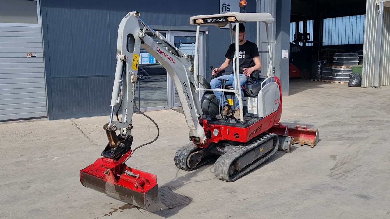 EXCAVATOR TAKEUCHI TB216 - FIS MACHINERY SLOVENIA