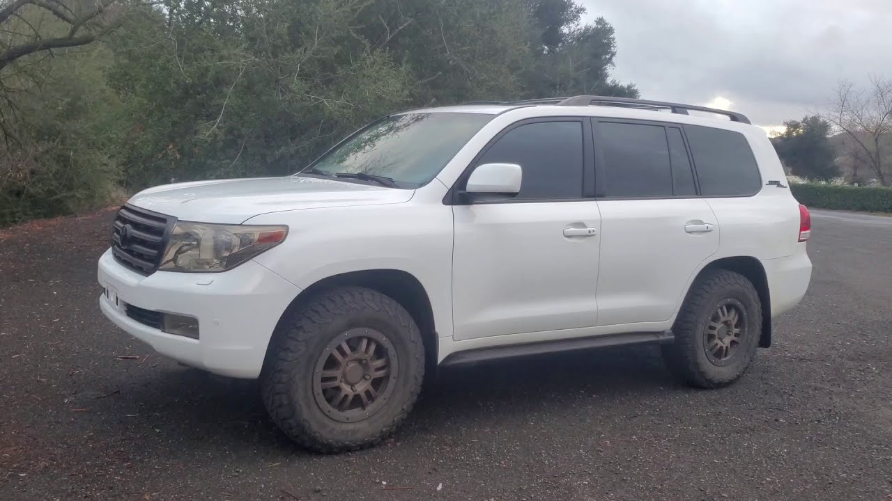 Land Cruiser Poor Man's lift 200 series 👀