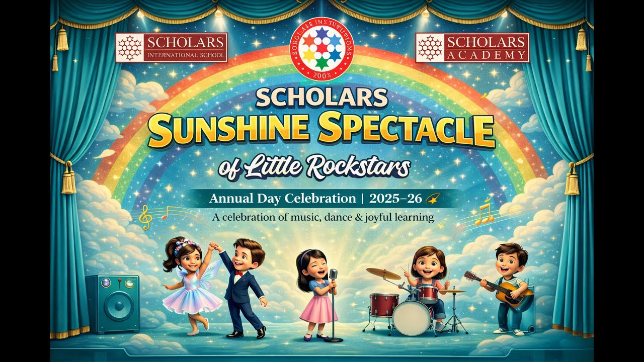 ✨Annual Day Celebrations of our Little Rockstars 🌈⭐🏫 Scholars Academy✨