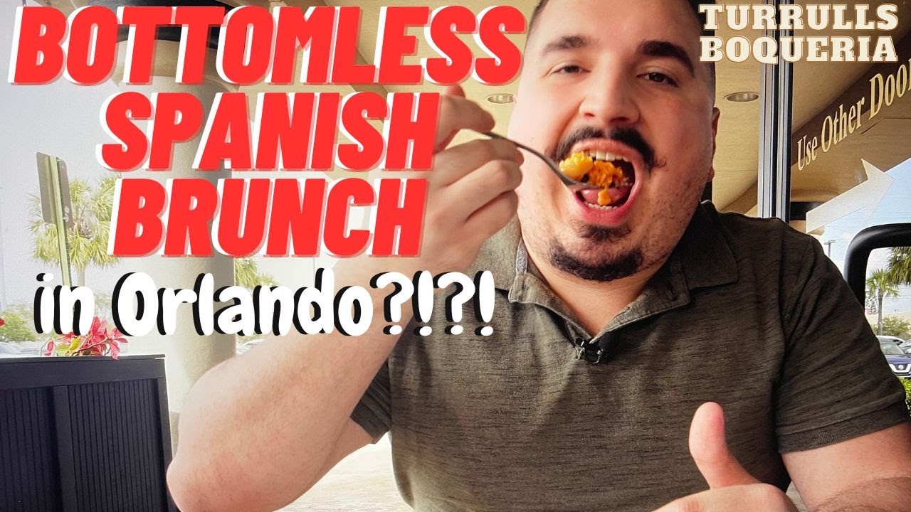 BOTTOMLESS Spanish Brunch in Orlando!!!