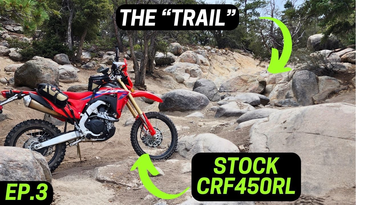 Я прокатился на стандартном Honda CRF450RL Enduro — ничего хорошего не вышло (EP.3)