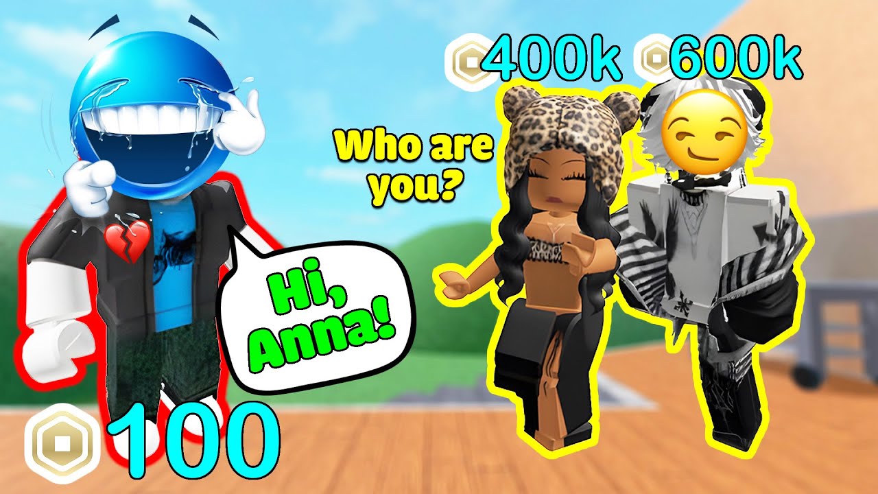 😭 She Mocked Me For Being A Bacon... One Hour Later, I Had 1 Million Robux 💔 TTS Roblox Story