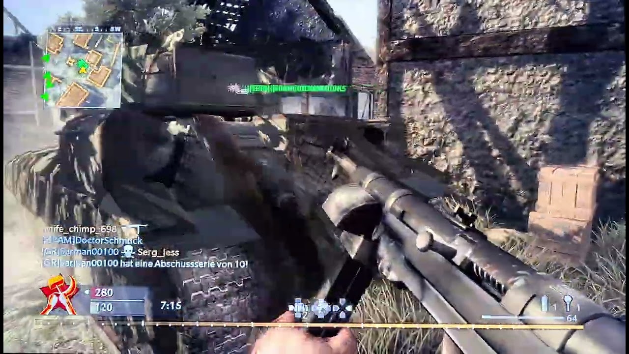 Call of duty World at War online in 2026 Ps3 Tdm online gameplay Outskirts